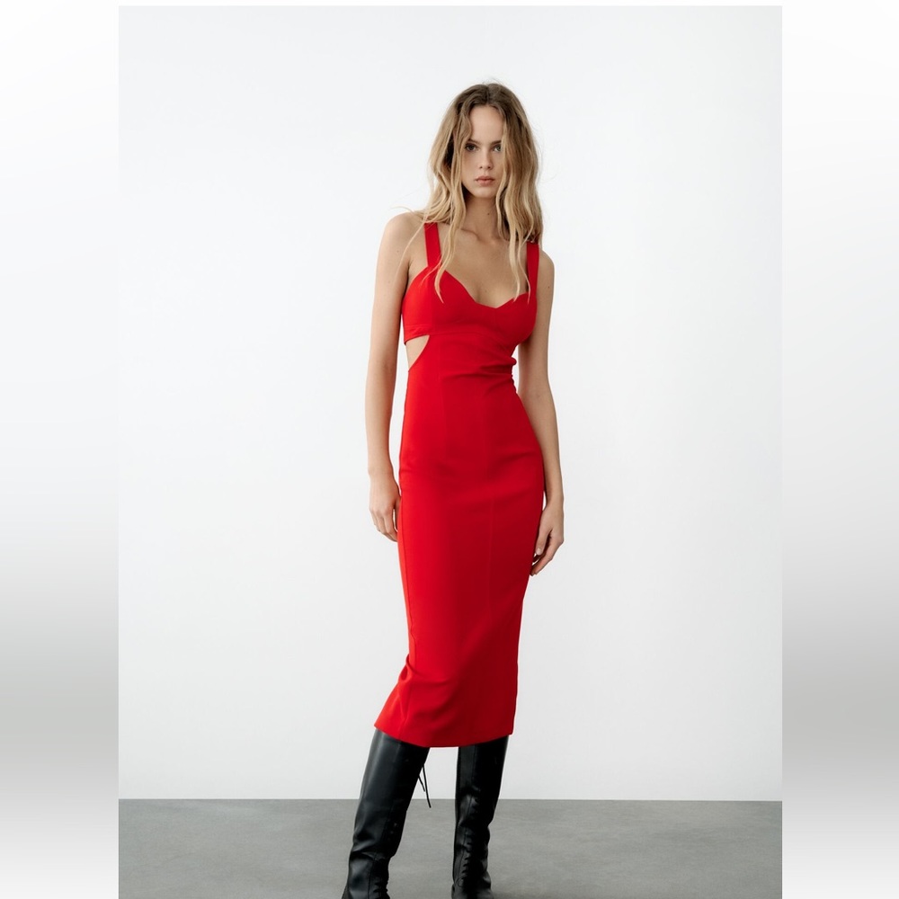 STRAPPY CUT OUT DRESS